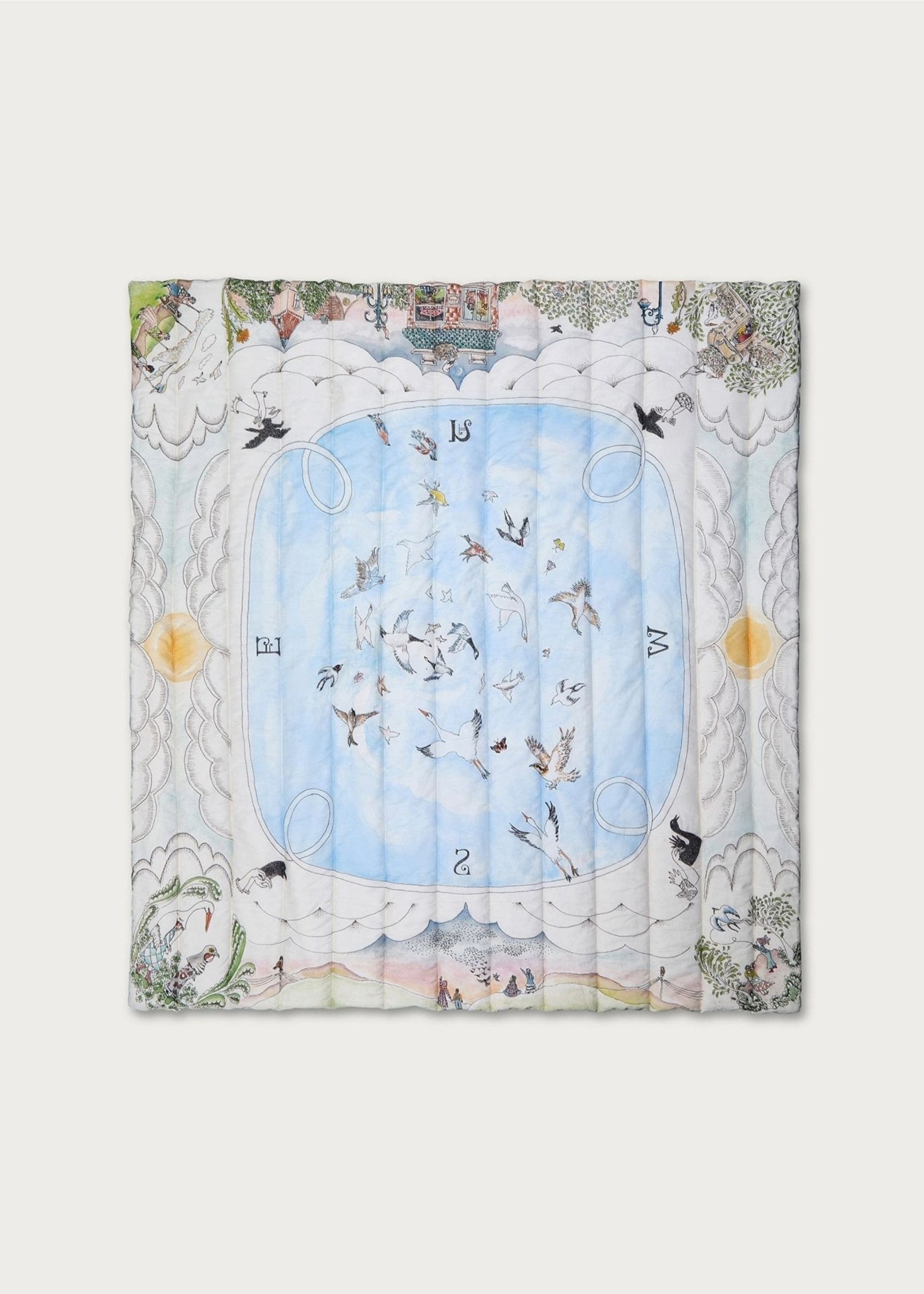 Secret Skies Quilted Blanket - Forivor
