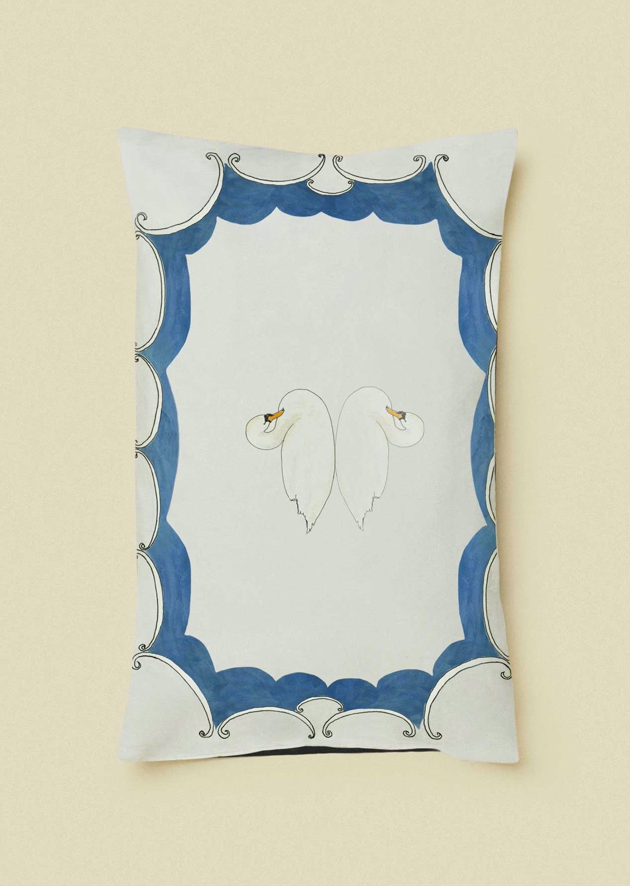 Serene Swans Pillow Slip - Forivor