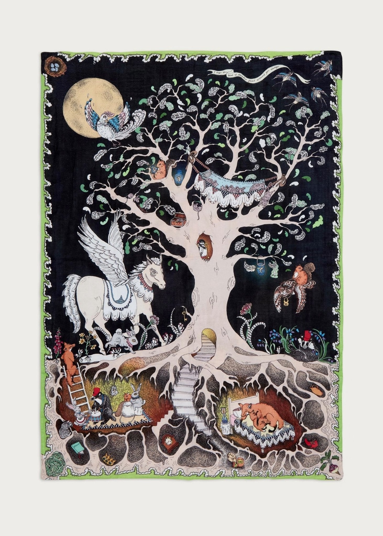 The Enchanted Forest Baby Muslin Swaddle - Forivor