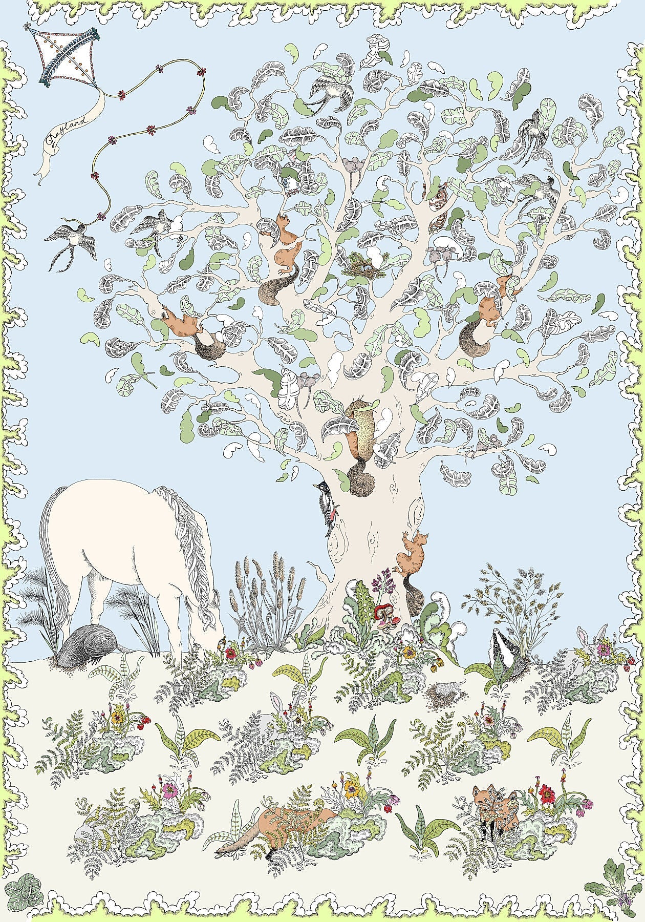 'The Enchanted Forest in the daytime' - Fine Art Print - Forivor