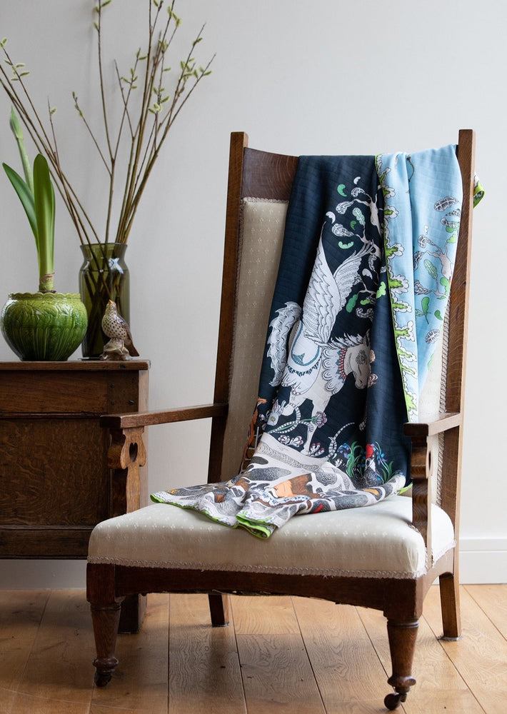 The Enchanted Forest Muslin Blanket - Large - Forivor