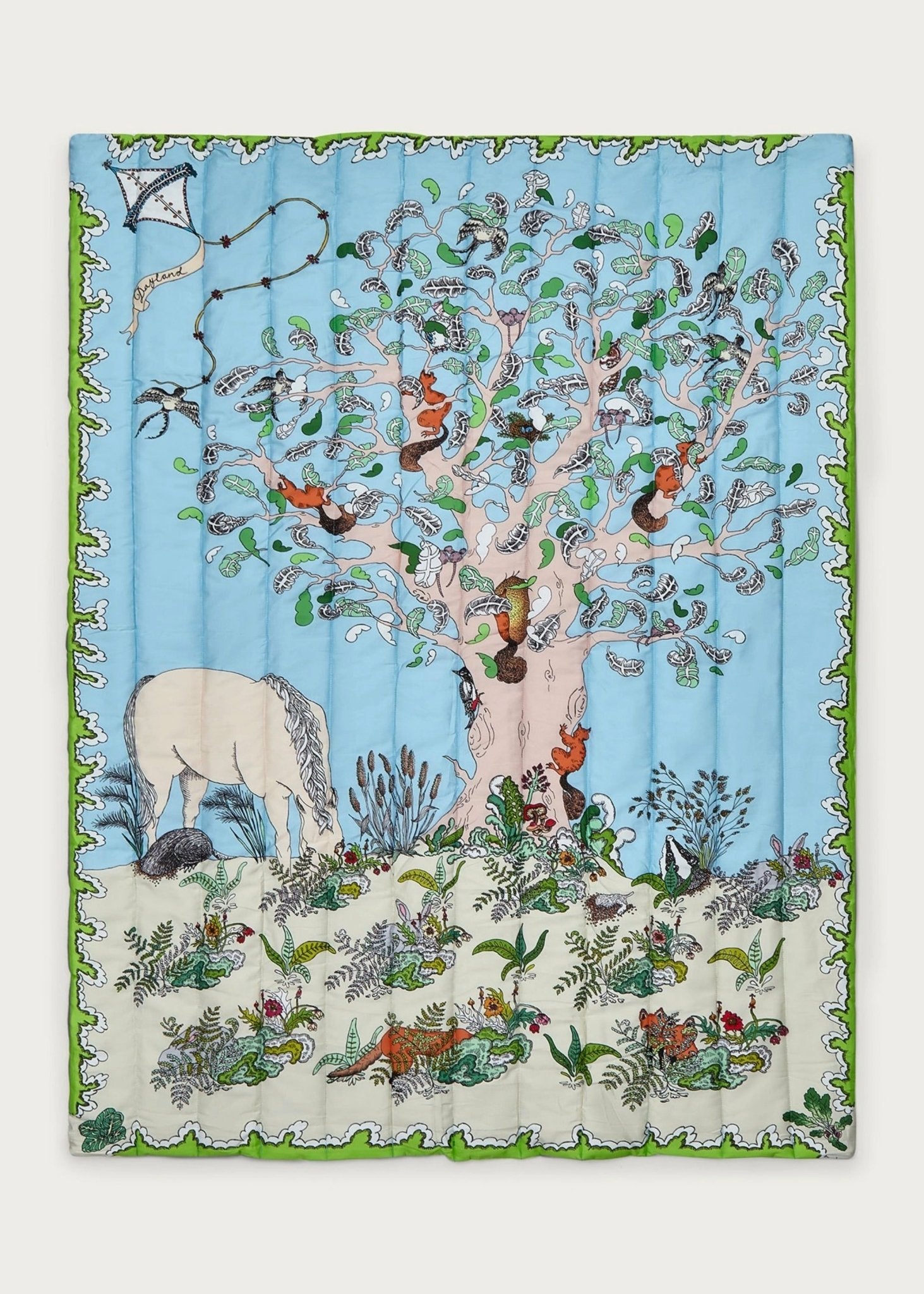 The Enchanted Forest Quilted Blanket - Forivor
