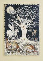 The Enchanted Forest Quilted Blanket - Forivor