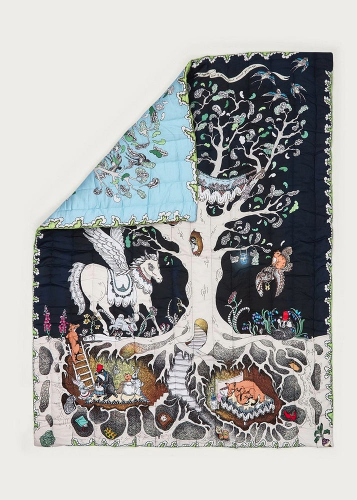 The Enchanted Forest Quilted Blanket - Forivor