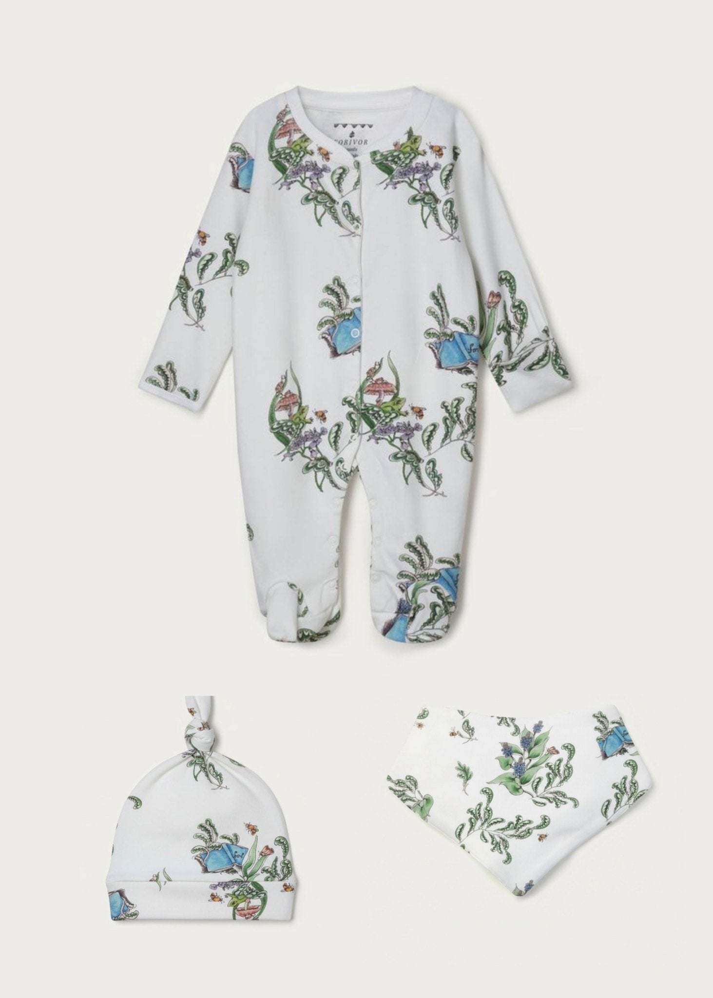 The Frog and the Book - Newborn Gift Set - Forivor