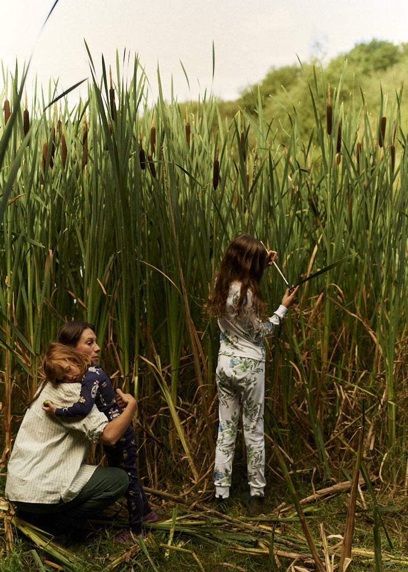 The Frog and the Book Organic Cotton Kids Pyjama Set - Forivor