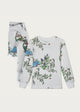 The Frog and the Book Organic Cotton Kids Pyjama Set - Forivor