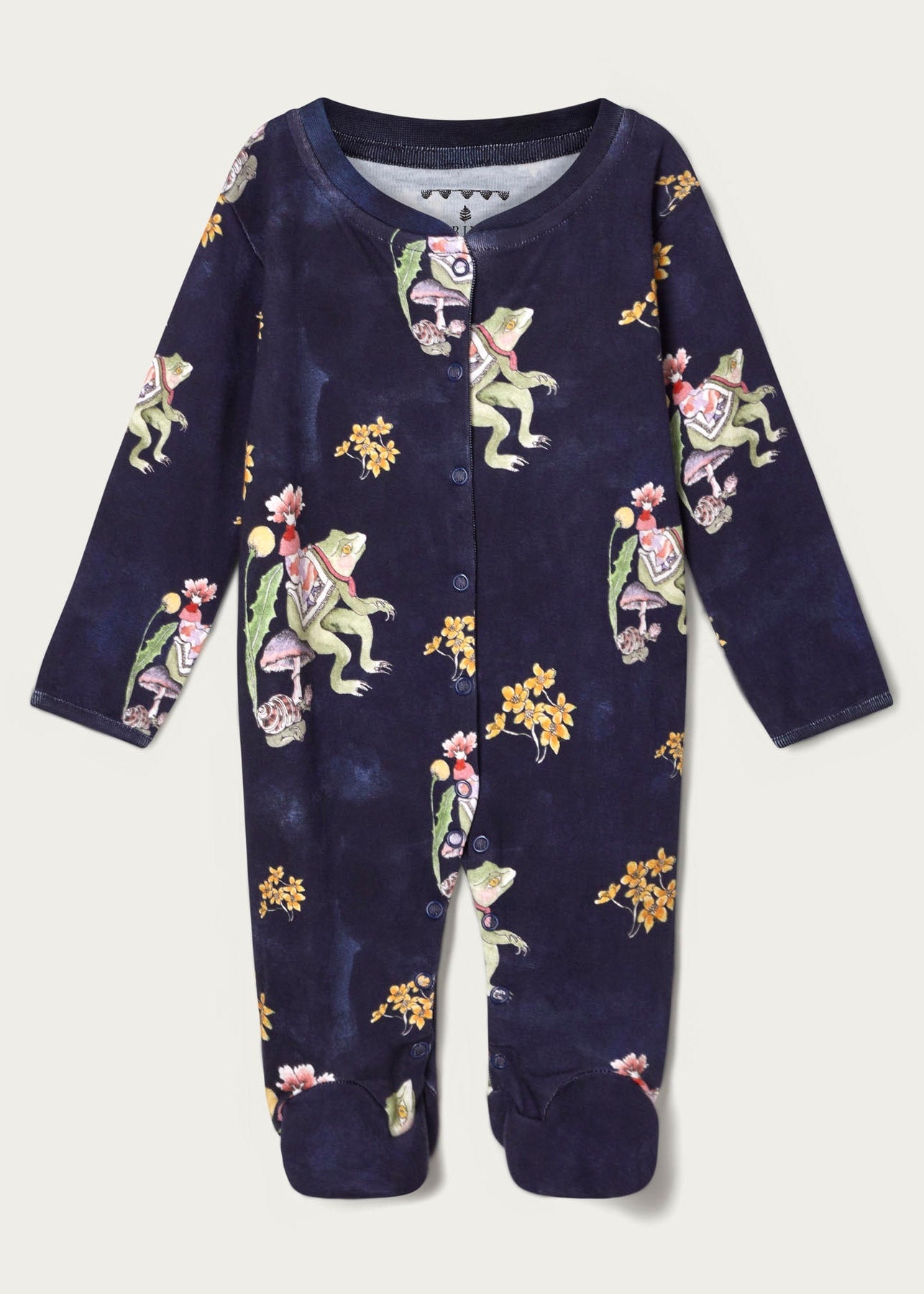 The Frog Maiden Organic Cotton Babygrow - Forivor