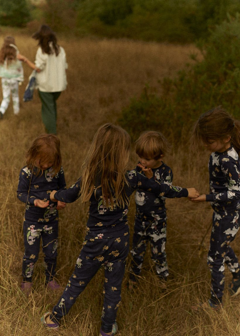 The Frog Maiden Organic Cotton Kids Pyjama Set - Forivor