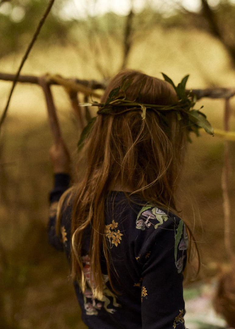 The Frog Maiden Organic Cotton Kids Pyjama Set - Forivor