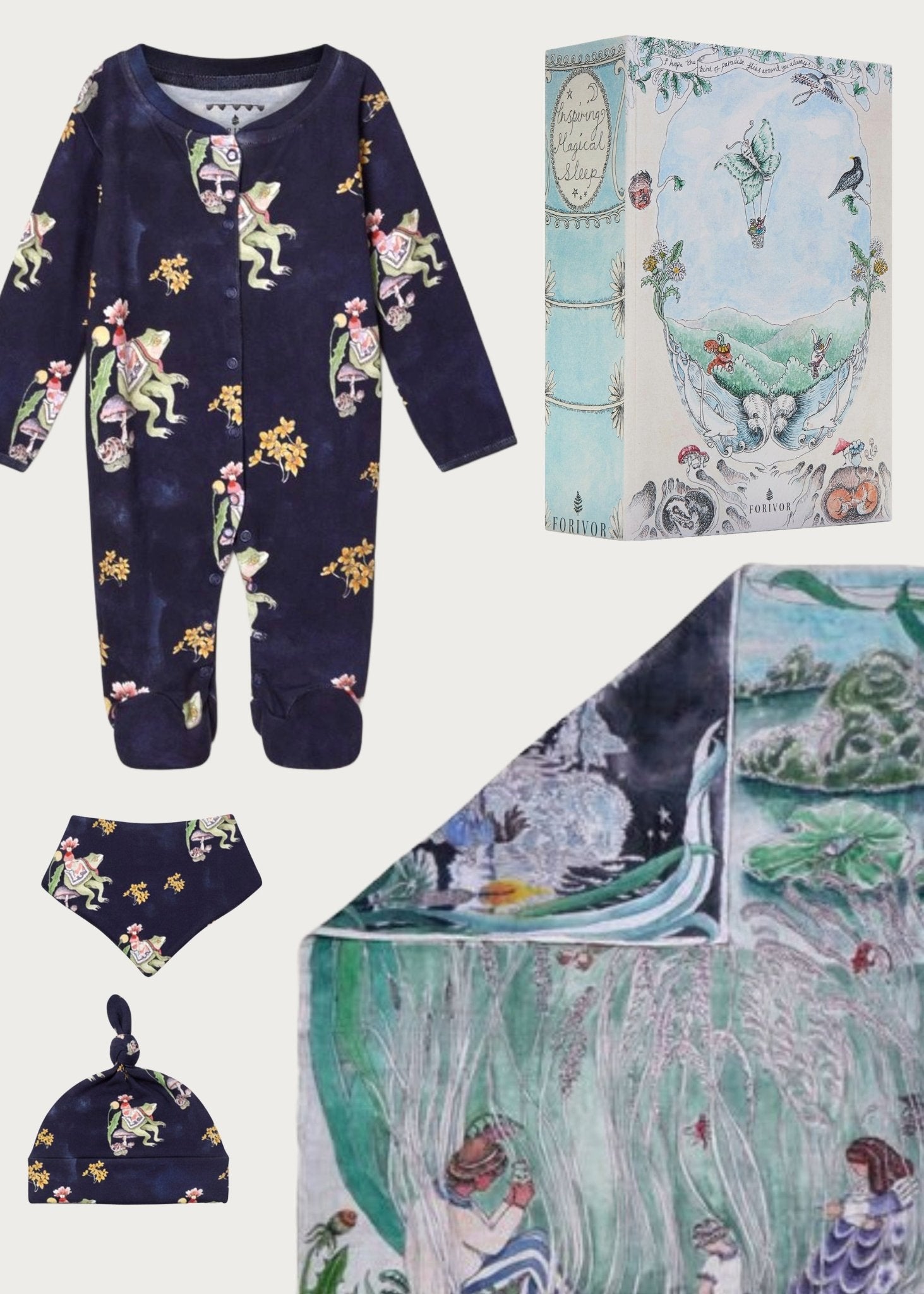 The Frog Maiden X The Pond Dance - Baby Gift Set - Forivor