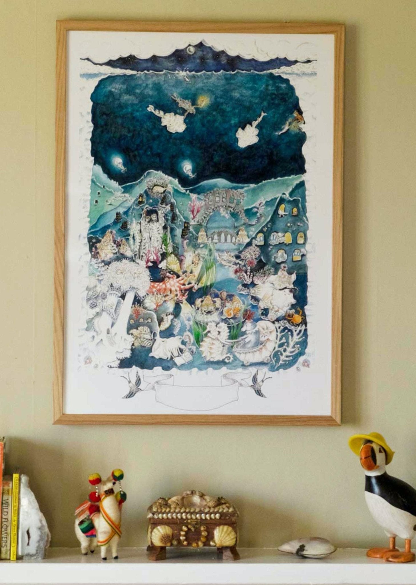 &#39;The Legends of the Sea at Night&#39; - Fine Art Print - Forivor