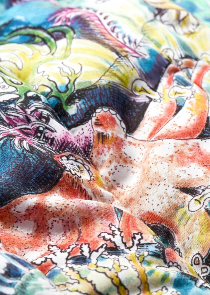 The Legends of the Sea Quilted Blanket - Forivor