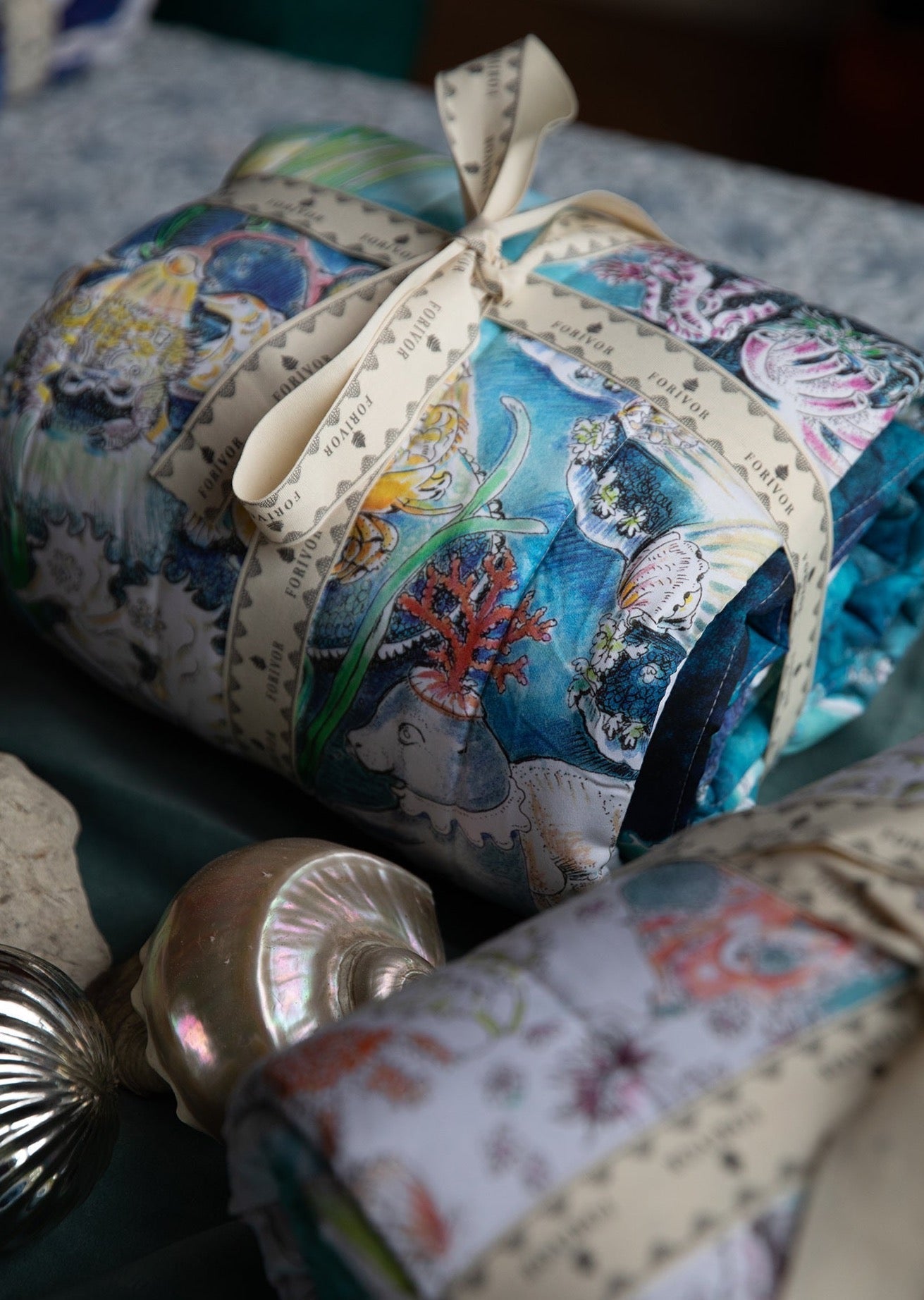 The Legends of the Sea Quilted Blanket - Forivor