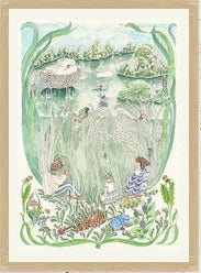 The Pond Dance Daytime - Fine Art Print - Forivor