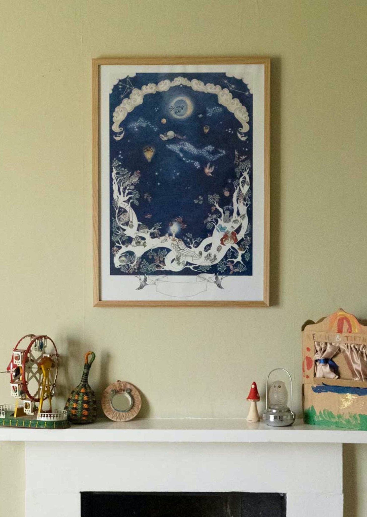 'The Space Above the Ground at Night' - Fine Art Print - Forivor