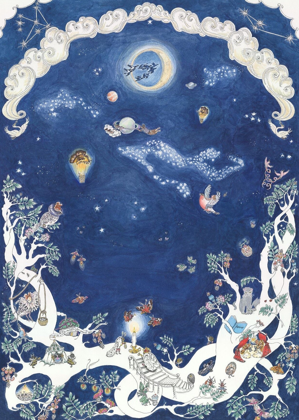 'The Space Above the Ground at Night' - Fine Art Print - Forivor