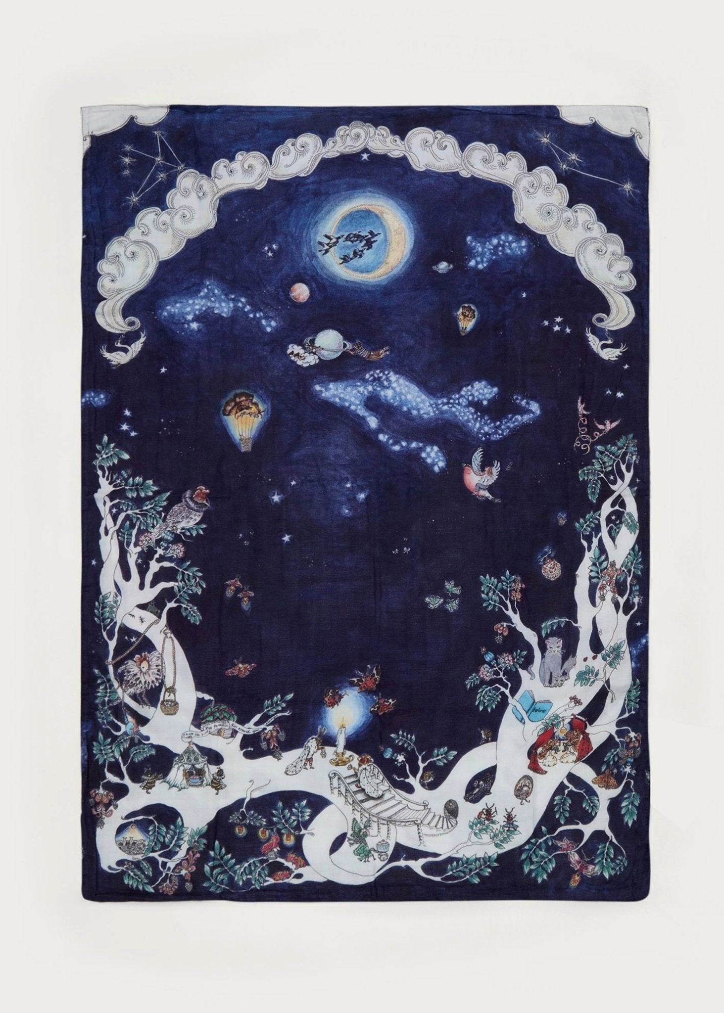 The Space Above the Ground Muslin Blanket - Large - Forivor