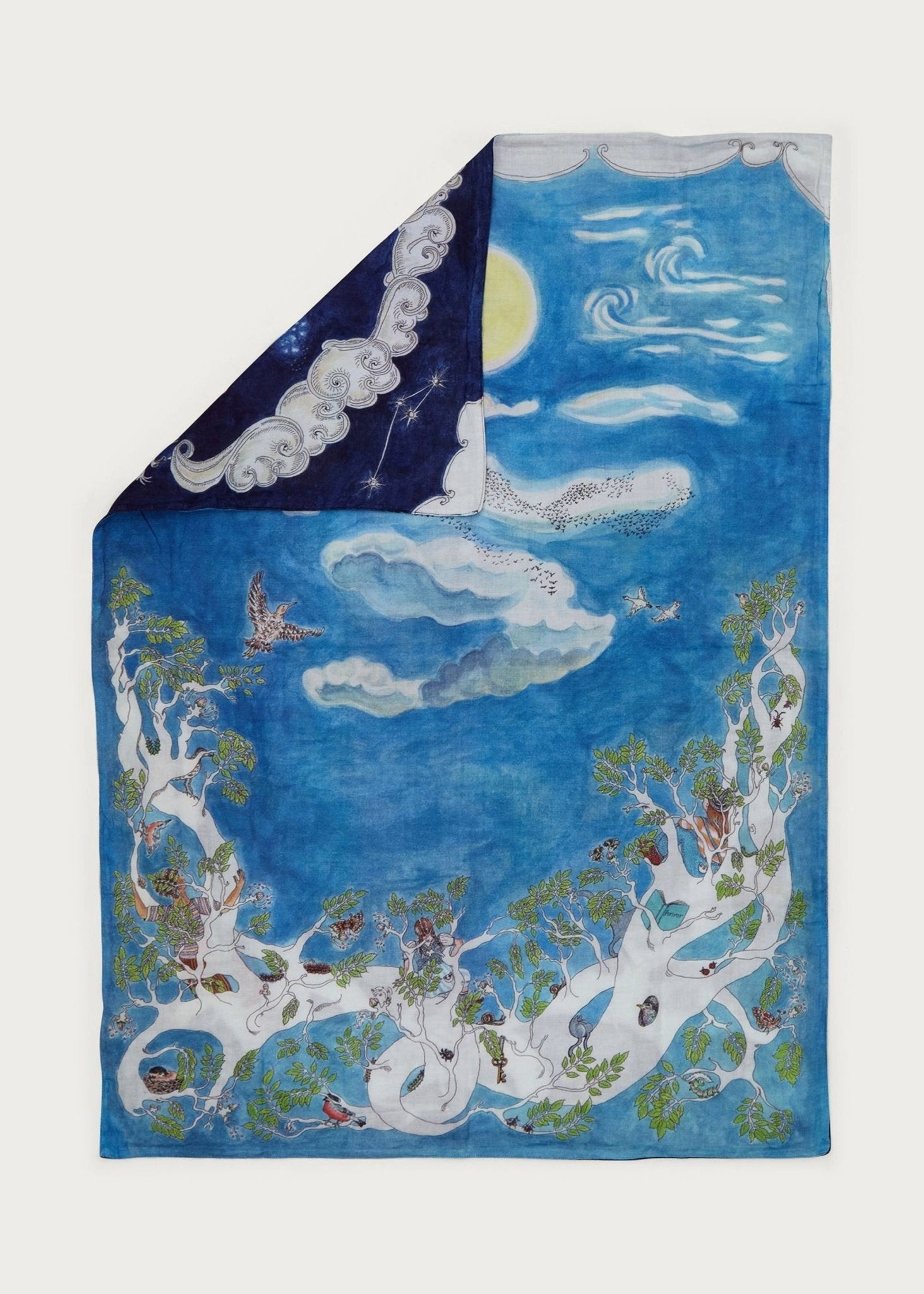 The Space Above the Ground Muslin Blanket - Large - Forivor