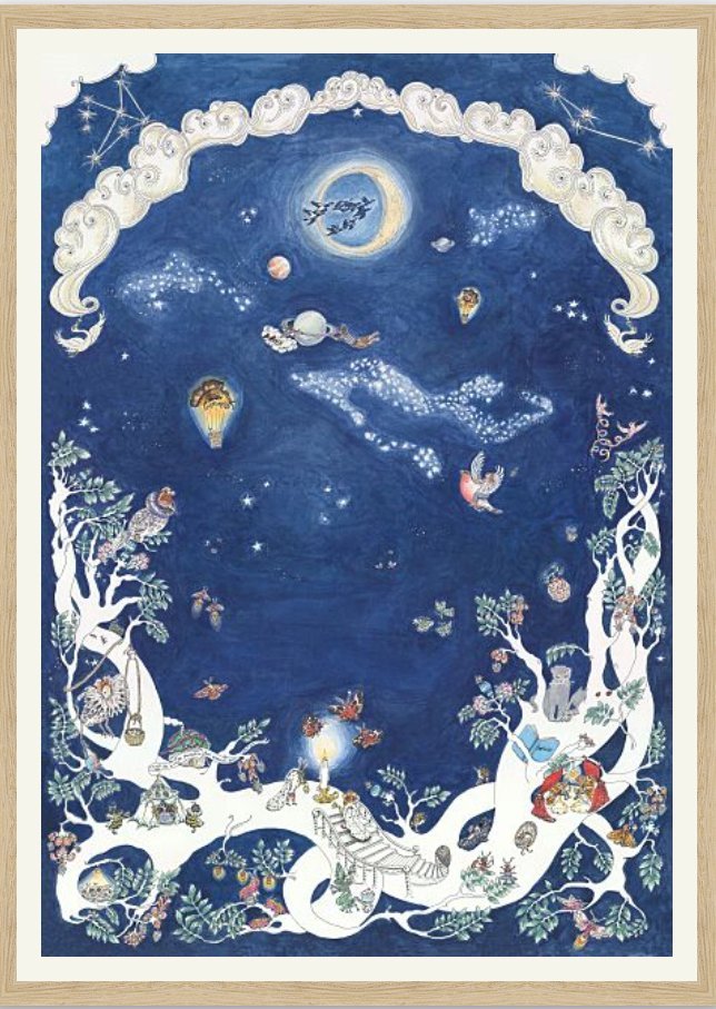 The Space Above the Ground - Nighttime - Fine Art Print - Forivor