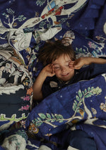 The Space Above the Ground Quilted Blanket - Forivor