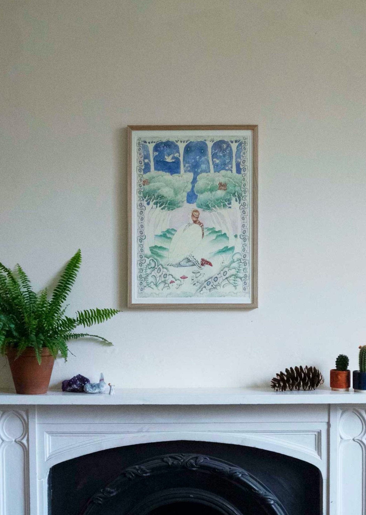 The Swan Lady - Fine Art Print - Forivor