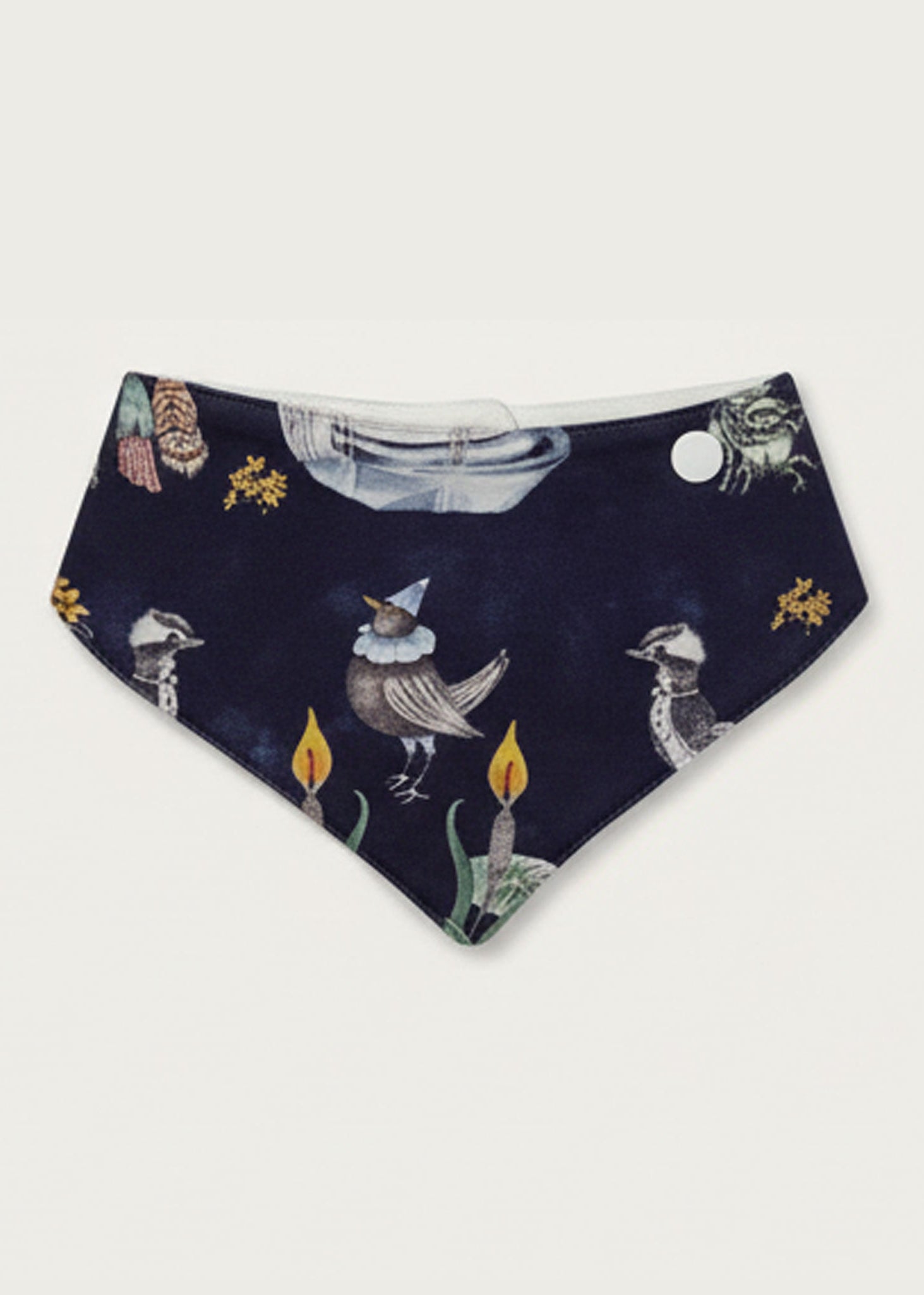 The Water Mirror Organic Cotton Baby Neckerchief - Forivor