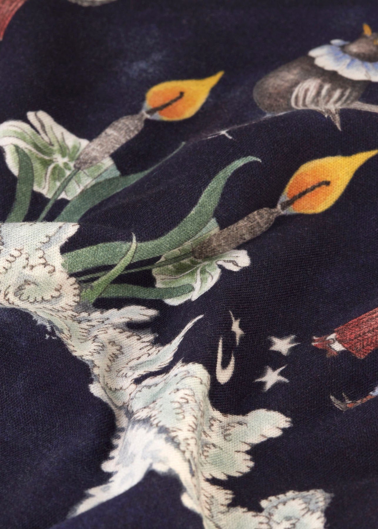 The Water Mirror Organic Cotton Baby Neckerchief - Forivor