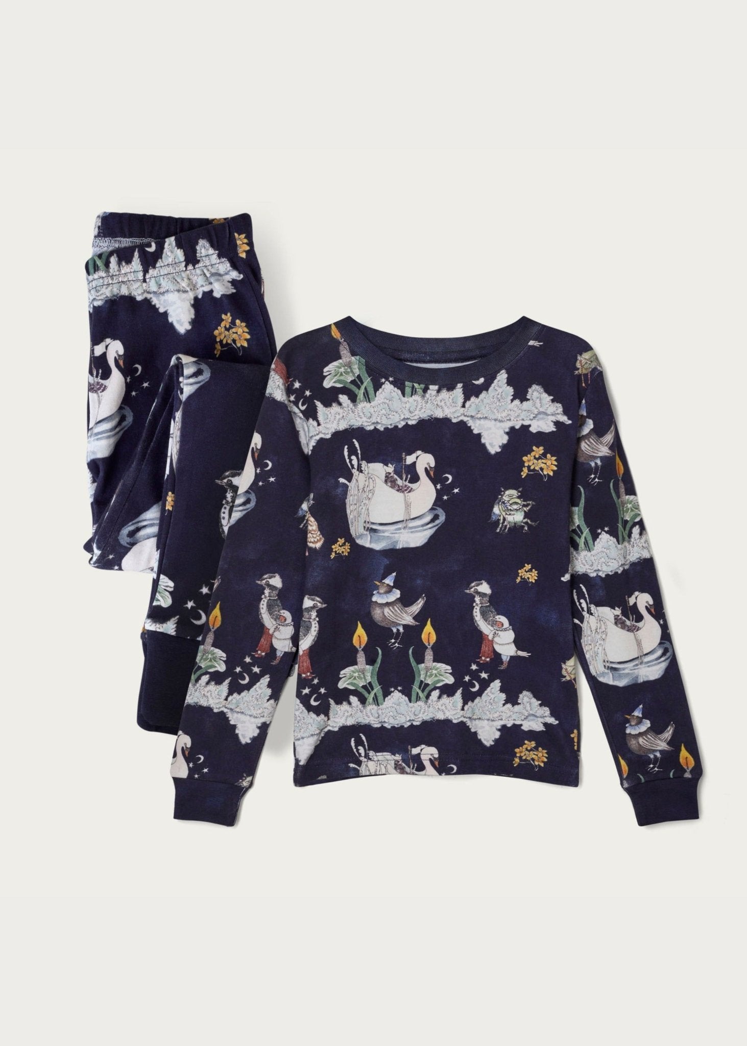 The Water Mirror Organic Cotton Kids Pyjama Set - Forivor