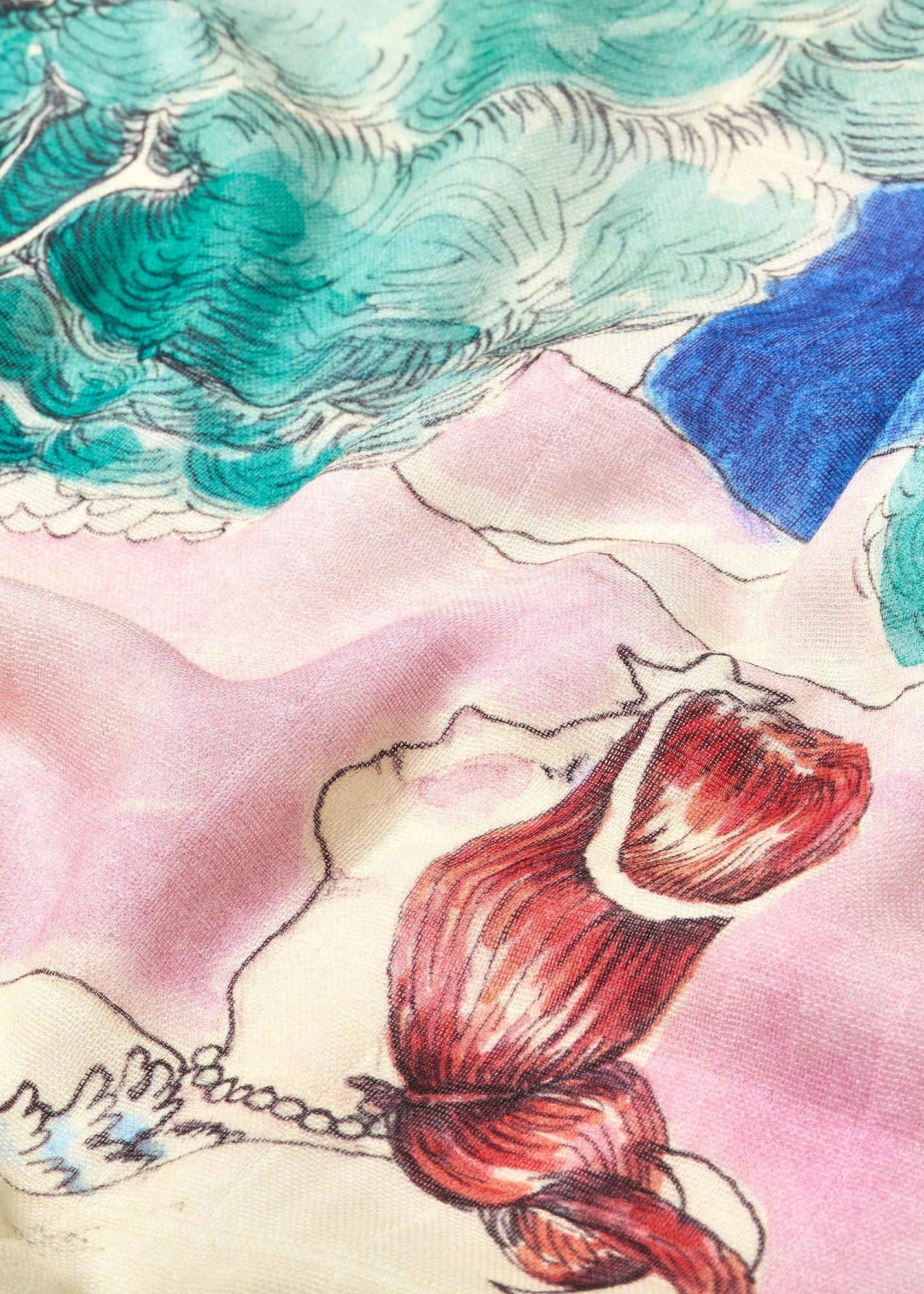 'Wild Swans' Baby Muslin Swaddle - Forivor